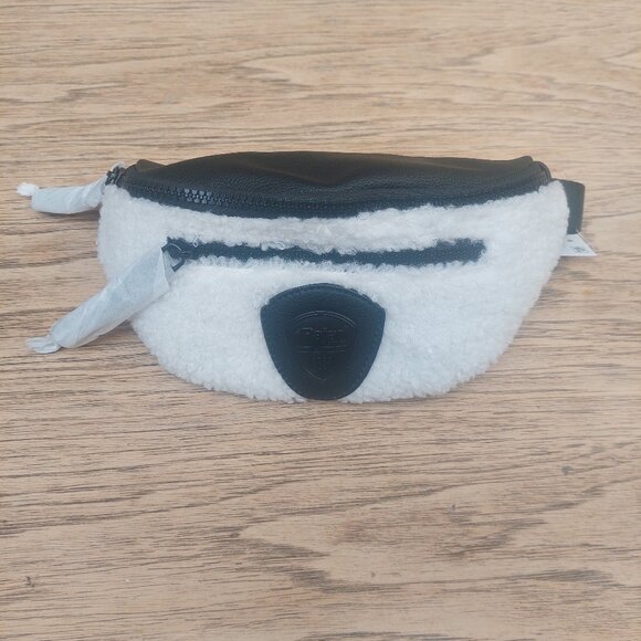 NEW WITH TAGS Pajar Faux Vegan Shearling Waist Fanny Pack - Picture 1 of 8